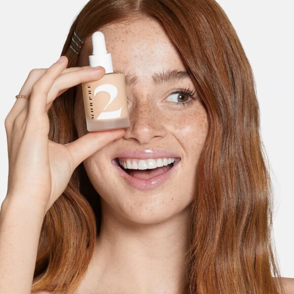 NIB Morphe Hint Hint Skin Tint Hint of Beige Sheer to Medium Coverage 30mL/1 oz - Picture 1 of 7